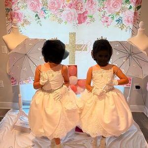 Girls first communion dress